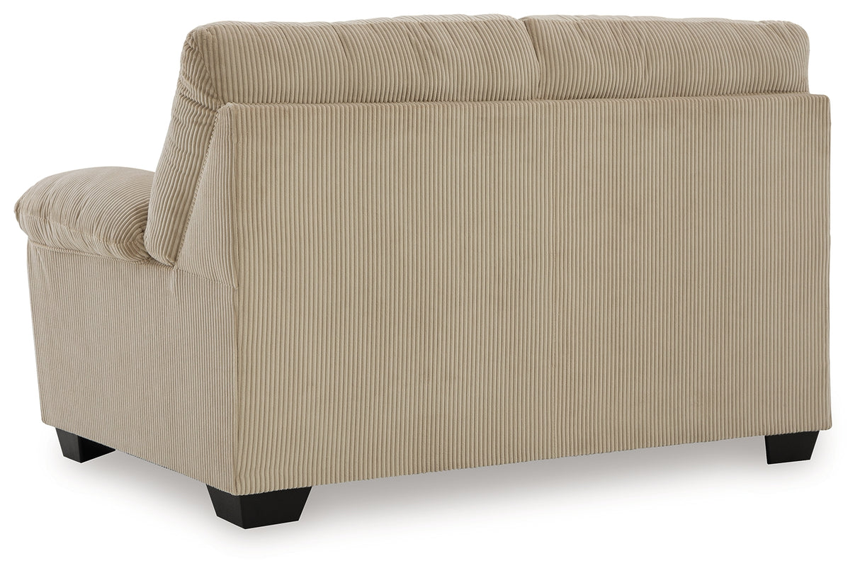 SimpleJoy Sand Sofa and Loveseat from Ashley - Luna Furniture