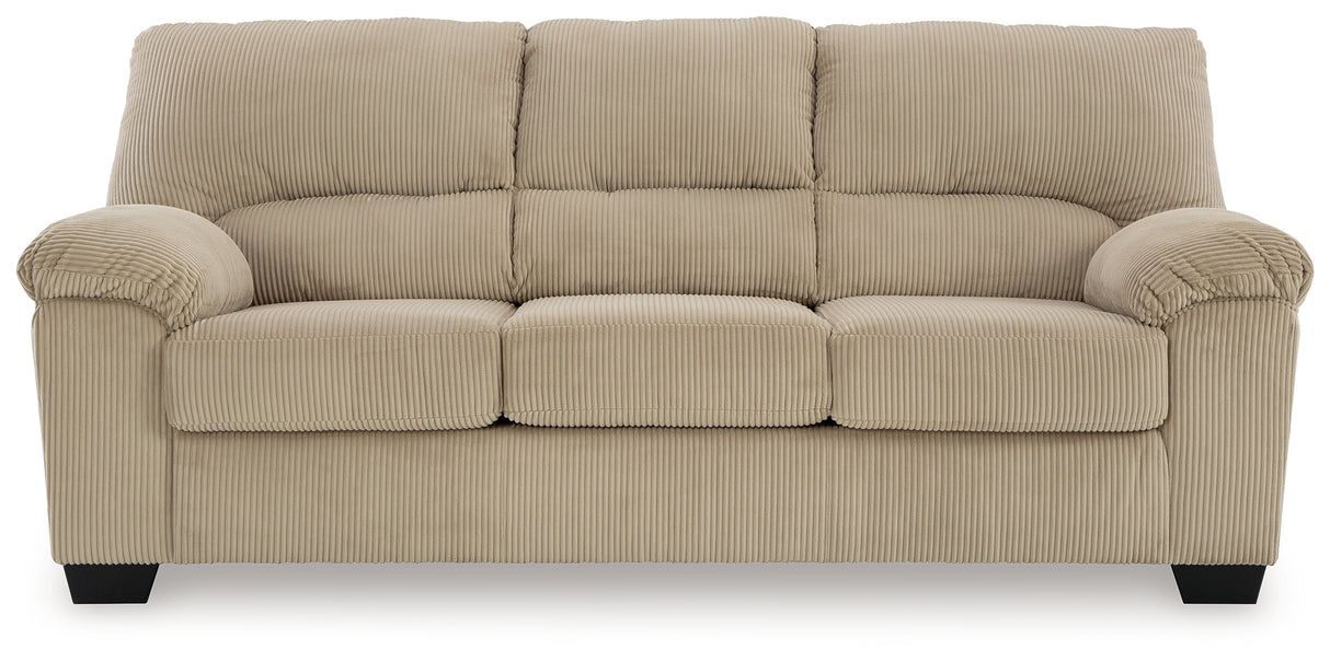 SimpleJoy Sand Sofa and Loveseat from Ashley - Luna Furniture