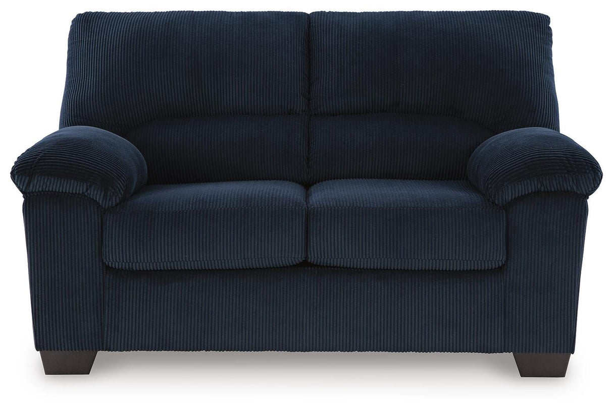 SimpleJoy Navy Living Room Set from Ashley Furniture - Luna Furniture