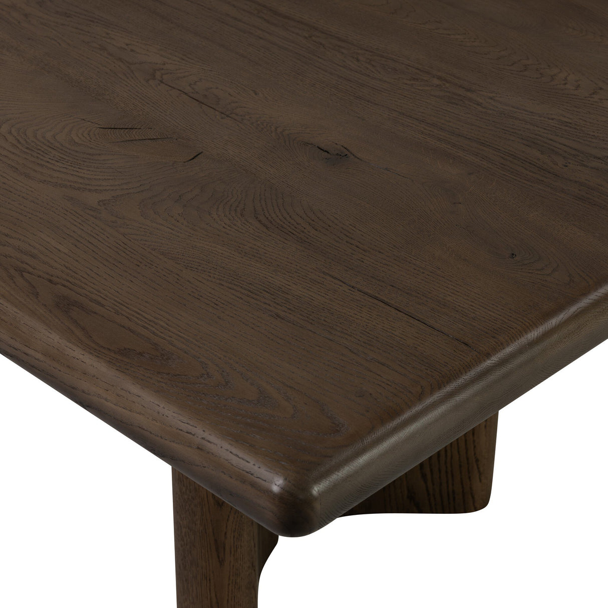 Castro Dining Table in Grey Reclaimed French Oak from Four Hands - Luna Furniture