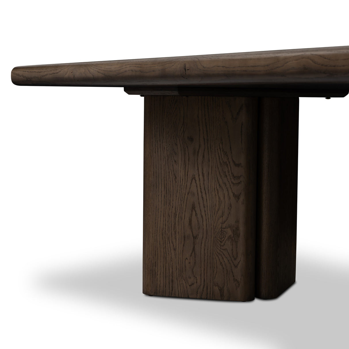 Castro Dining Table in Grey Reclaimed French Oak from Four Hands - Luna Furniture