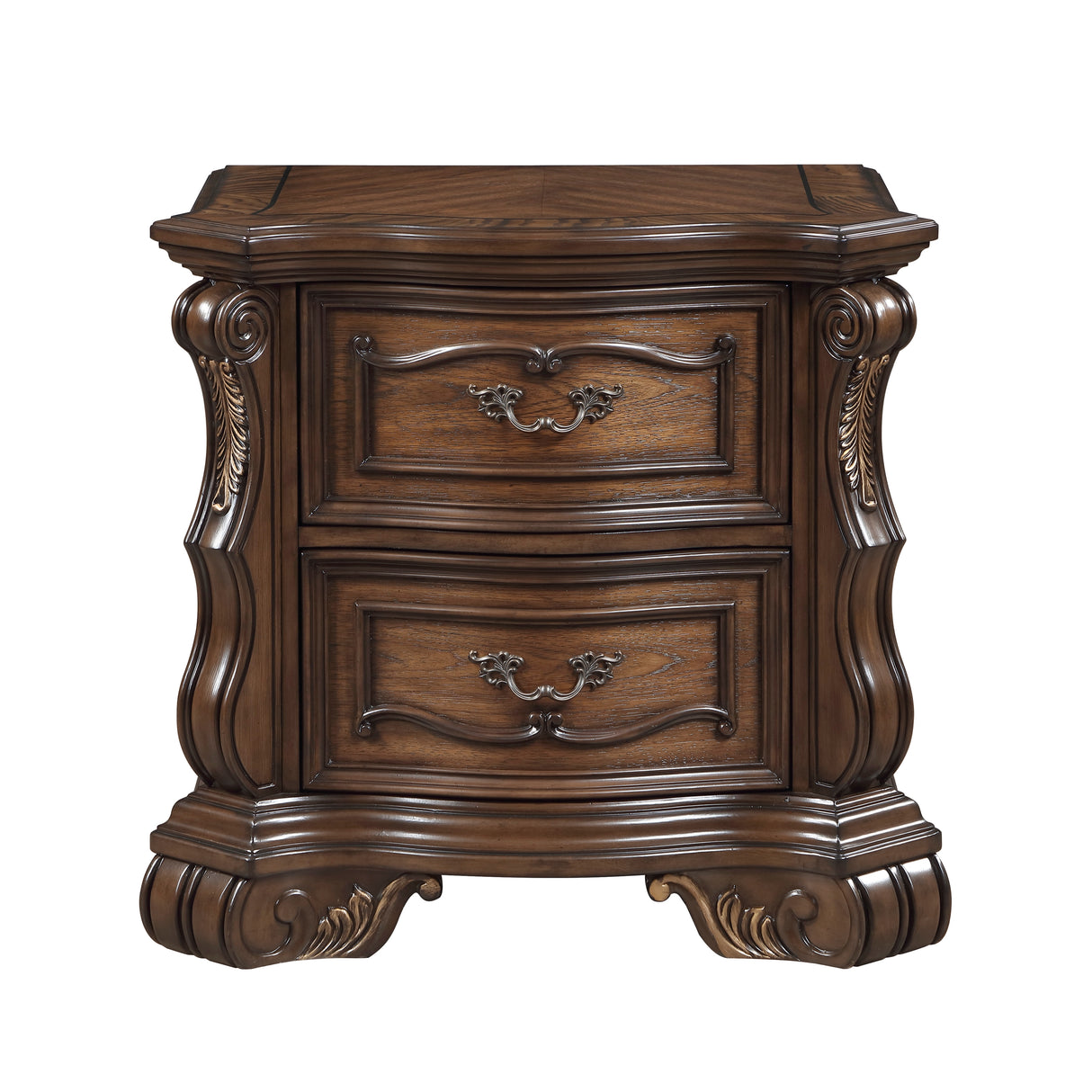 Gilmartin Dark Brown 5pc Set (QB+NS+DR+MR+CH) from Homelegance - Luna Furniture