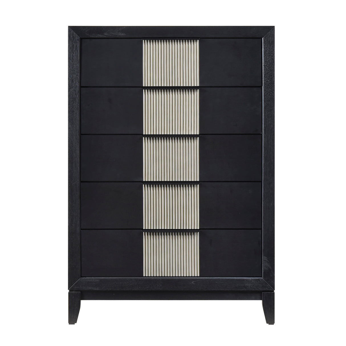 Garrison Charcoal/Gray LED Panel Bedroom Set from Homelegance - Luna Furniture
