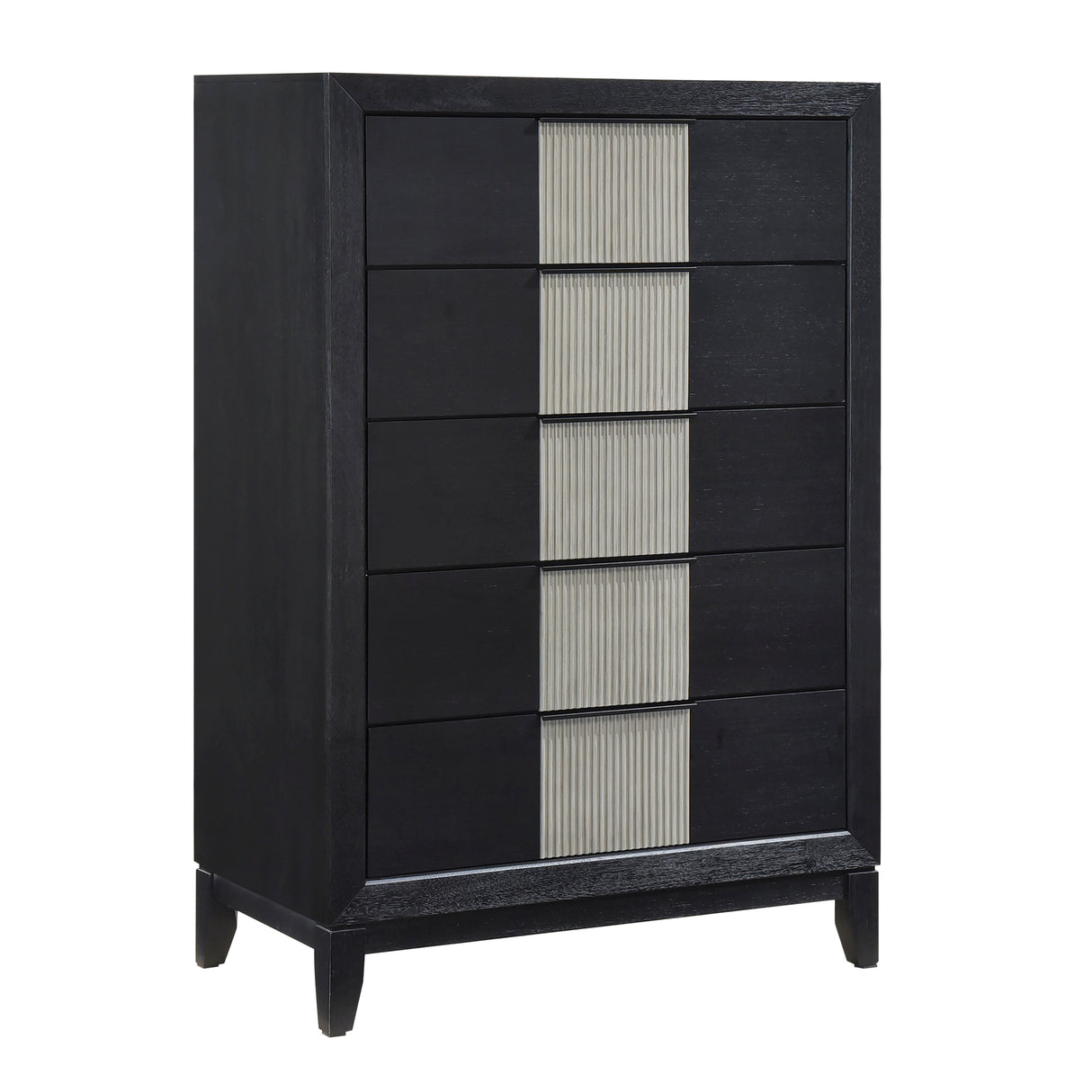 Garrison Charcoal/Gray LED Panel Bedroom Set from Homelegance - Luna Furniture