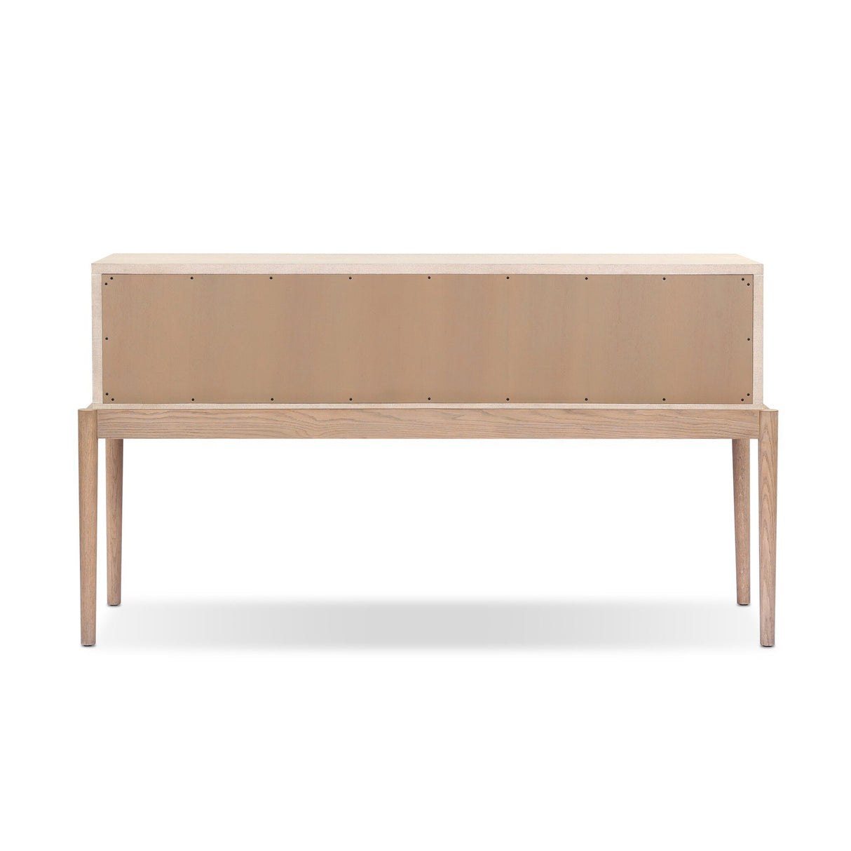 Ford Console Table in Beige Painted Linen from Four Hands - Luna Furniture