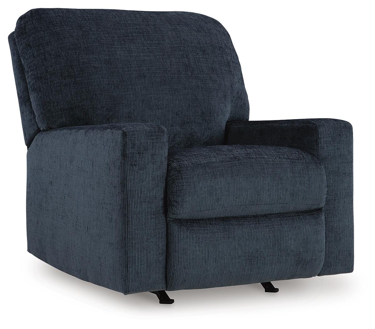 Aviemore Ink Loveseat and 2 Recliners from Ashley - Luna Furniture