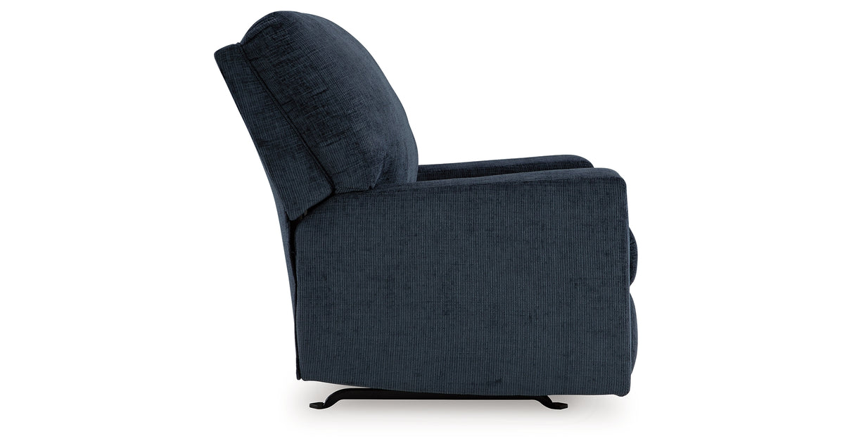 Aviemore Ink Loveseat and 2 Recliners from Ashley - Luna Furniture