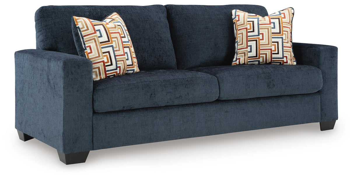 Aviemore Ink 2-Piece Sectional with Chaise and Rocker Recliner from Ashley - Luna Furniture