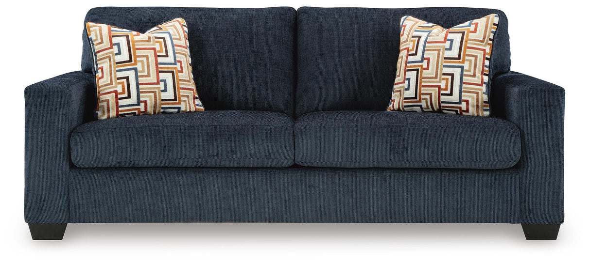 Aviemore Ink 2-Piece Sectional with Chaise and Rocker Recliner from Ashley - Luna Furniture