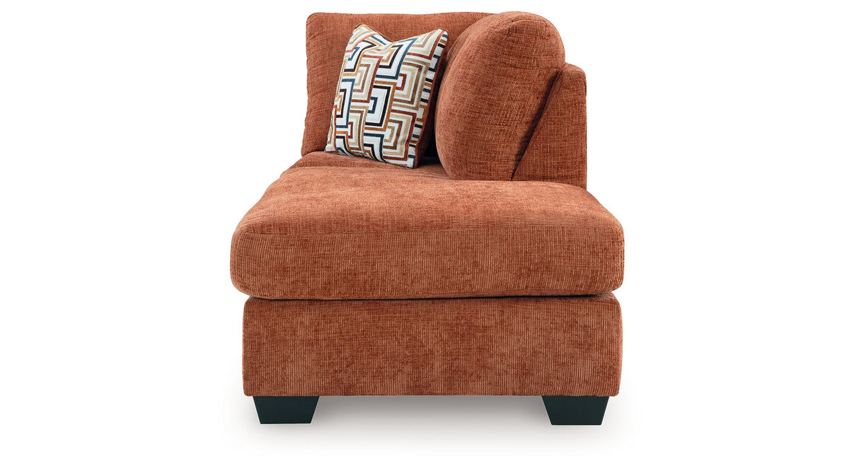Aviemore Spice Right-Arm Facing Corner Chaise from Ashley - Luna Furniture
