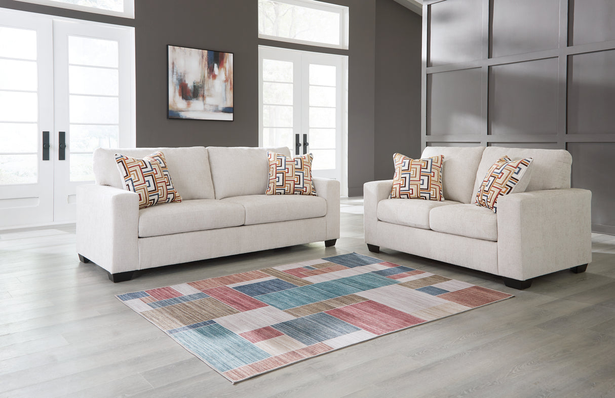 Aviemore Stone Sofa and Loveseat from Ashley Furniture - Luna Furniture