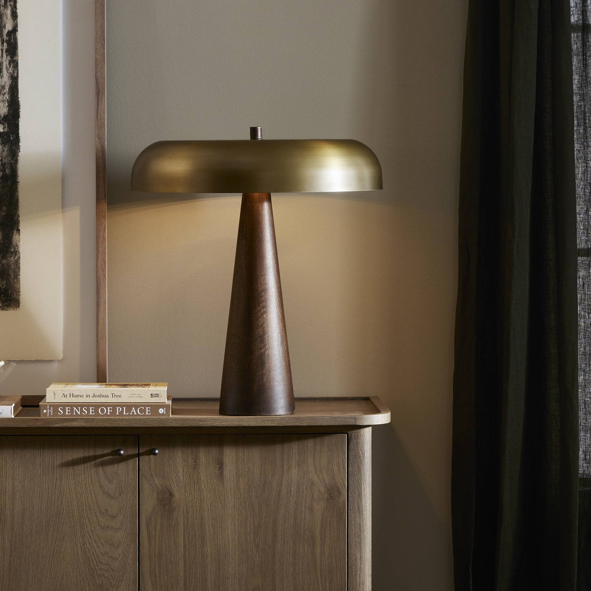 Griffin Table Lamp in Russet Mango from Four Hands - Luna Furniture