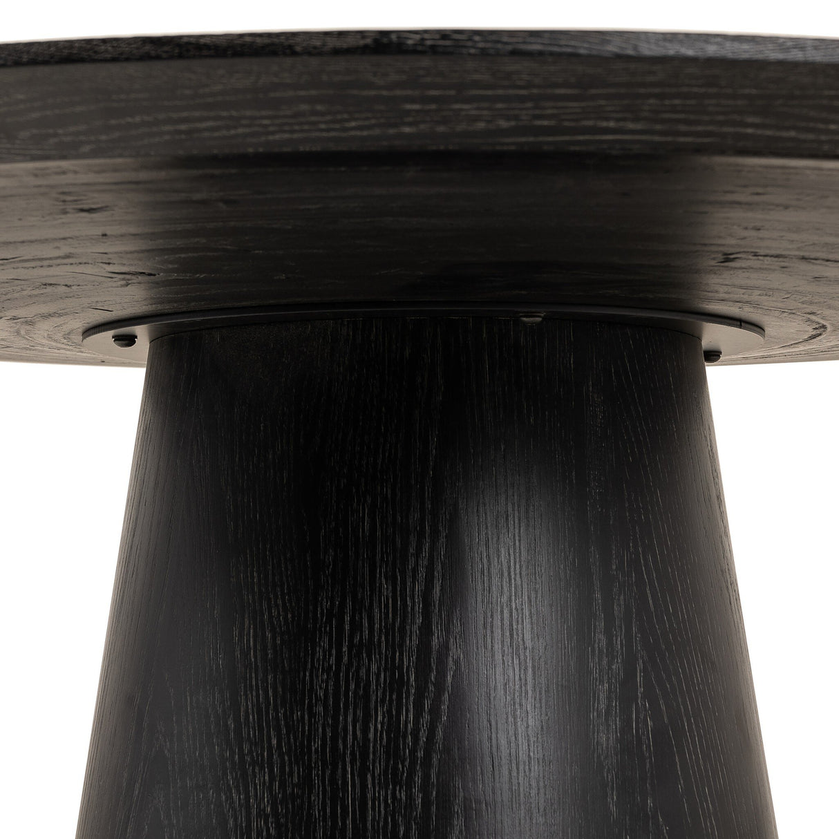 Skye Poker Table in Washed Black from Four Hands - Luna Furniture