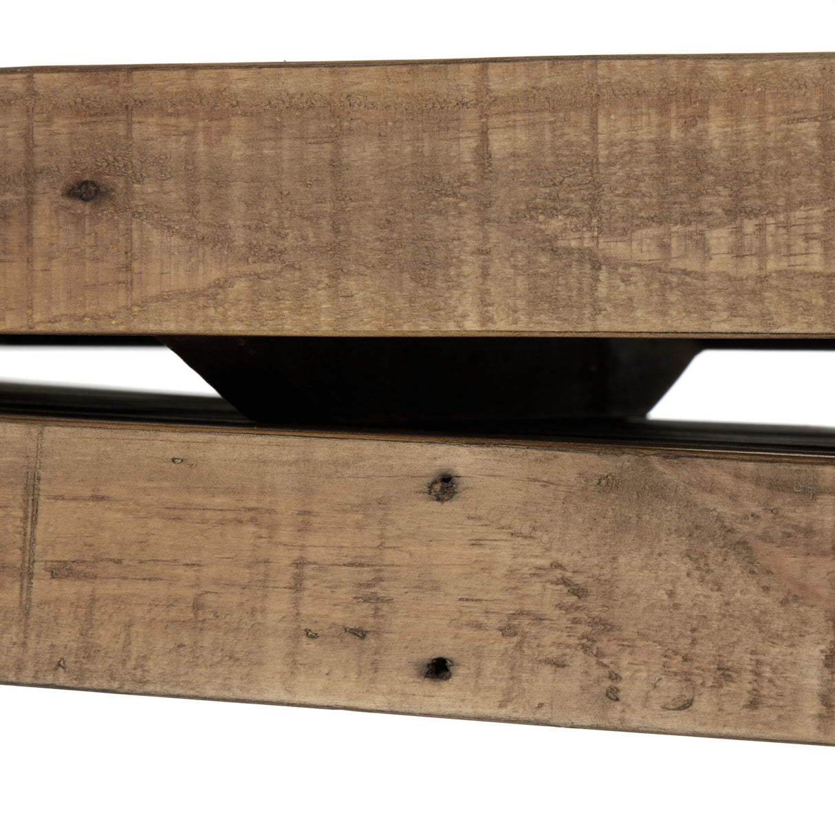 Matthes Console Table - 94" in Sierra Rustic Natural from Four Hands - Luna Furniture