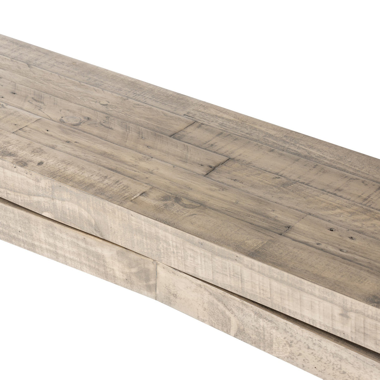 Matthes Console Table - 94" in Weathered Wheat from Four Hands - Luna Furniture