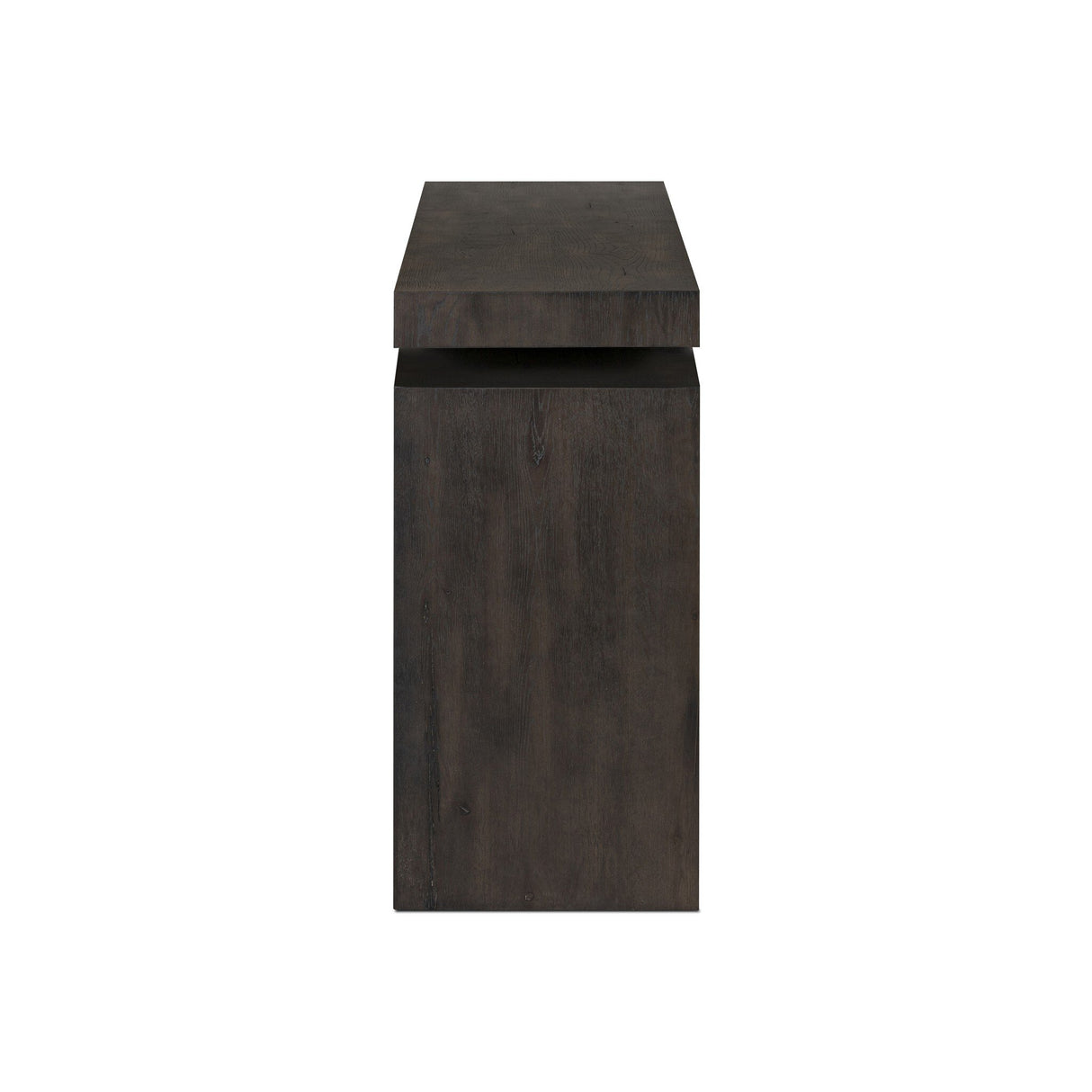 Matthes Console Table - 94" in Smoked Black Veneer from Four Hands - Luna Furniture