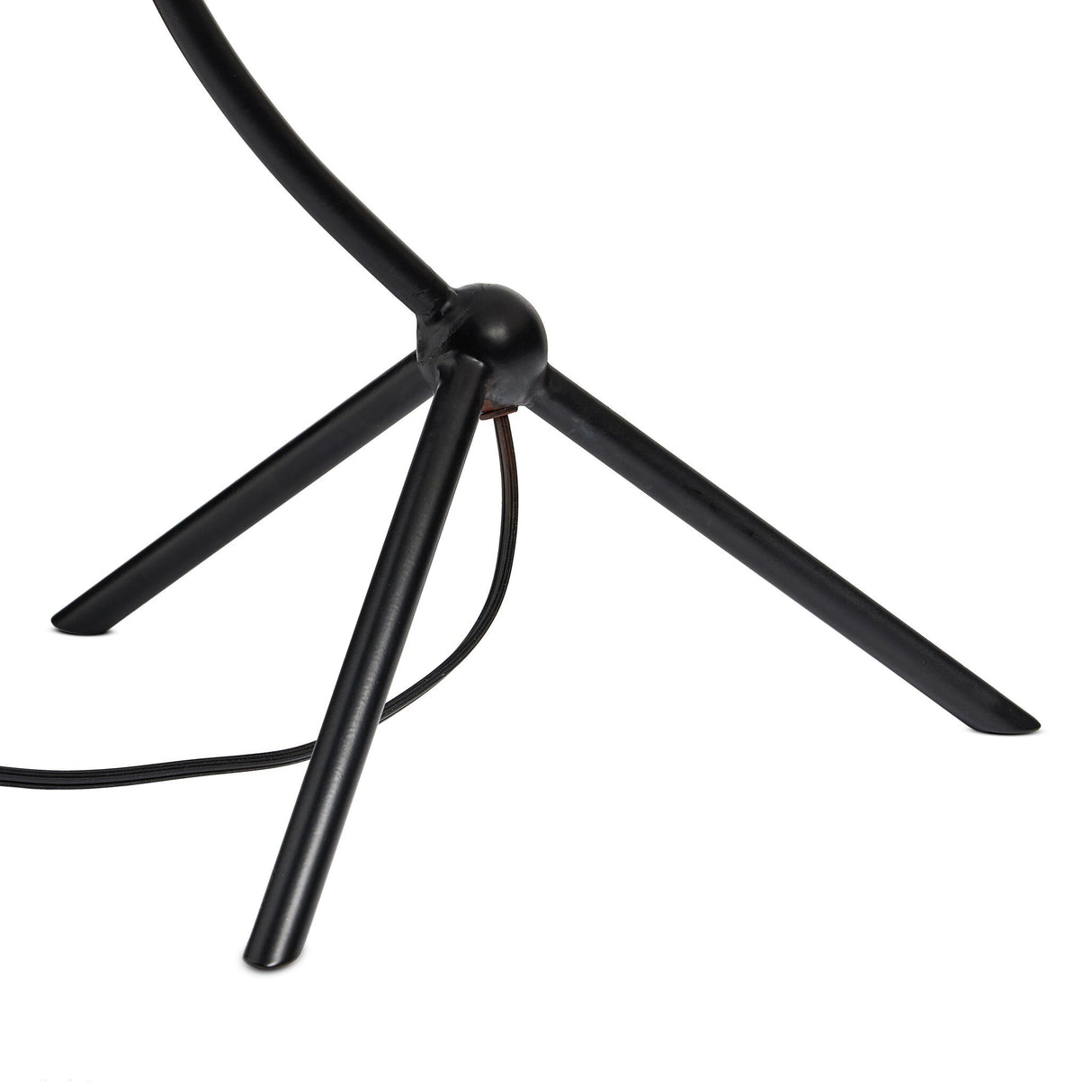 Emile Table Lamp in Matte Black from Four Hands - Luna Furniture