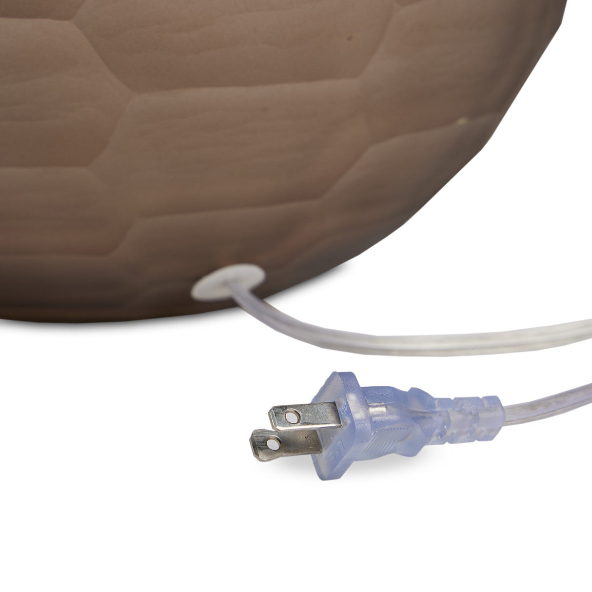 Sienna Table Lamp in Smoked Textured Glass from Four Hands - Luna Furniture