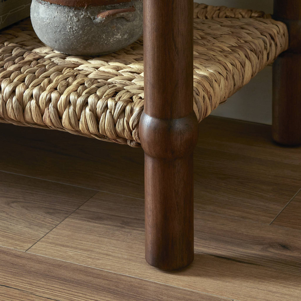 Gabriella Console Table in Brown Mindi Veneer from Four Hands - Luna Furniture