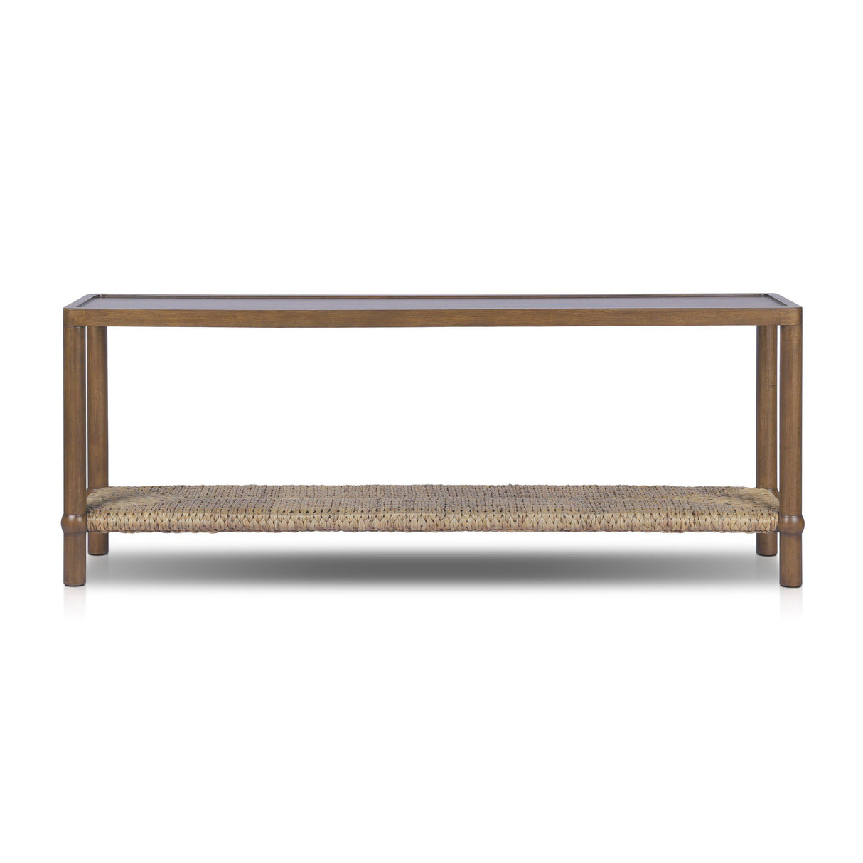 Gabriella Console Table in Brown Mindi Veneer from Four Hands - Luna Furniture