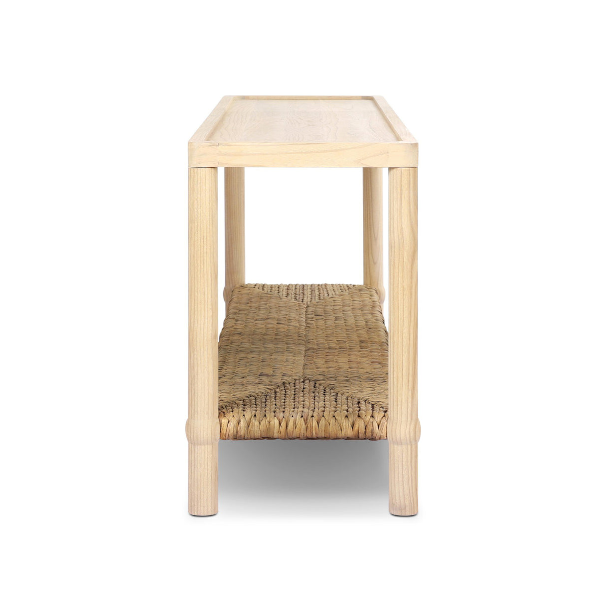 Gabriella Console Table in Light Natural Sungkai Veneer from Four Hands - Luna Furniture