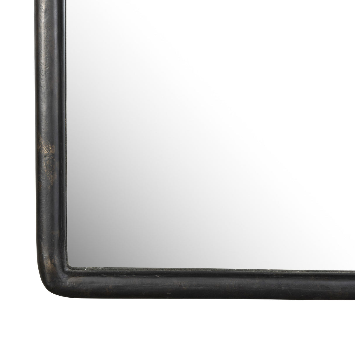 Patz Floor Mirror in Black Antique from Four Hands - Luna Furniture