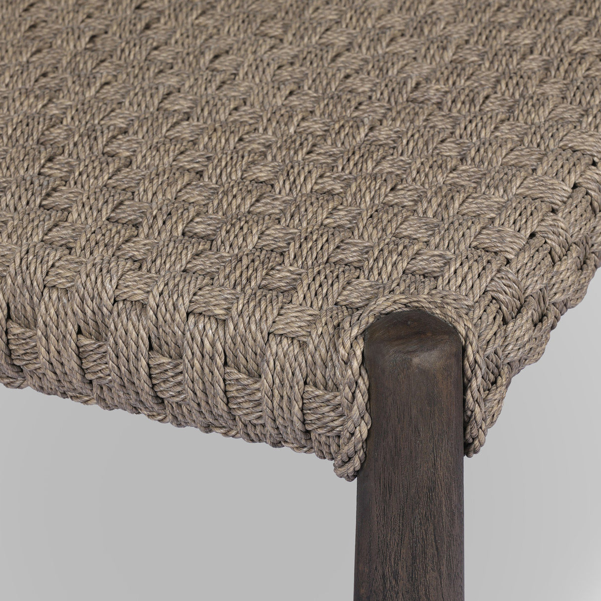 Savio Outdoor Coffee Table in Stained Saddle Brown from Four Hands - Luna Furniture