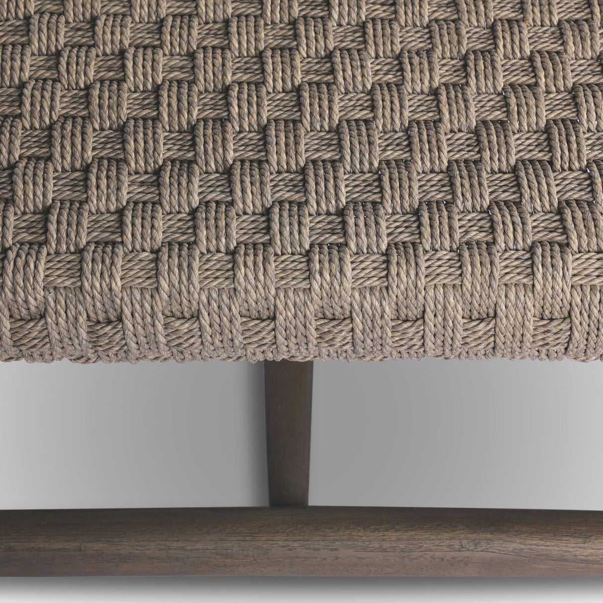 Savio Outdoor Coffee Table in Stained Saddle Brown from Four Hands - Luna Furniture