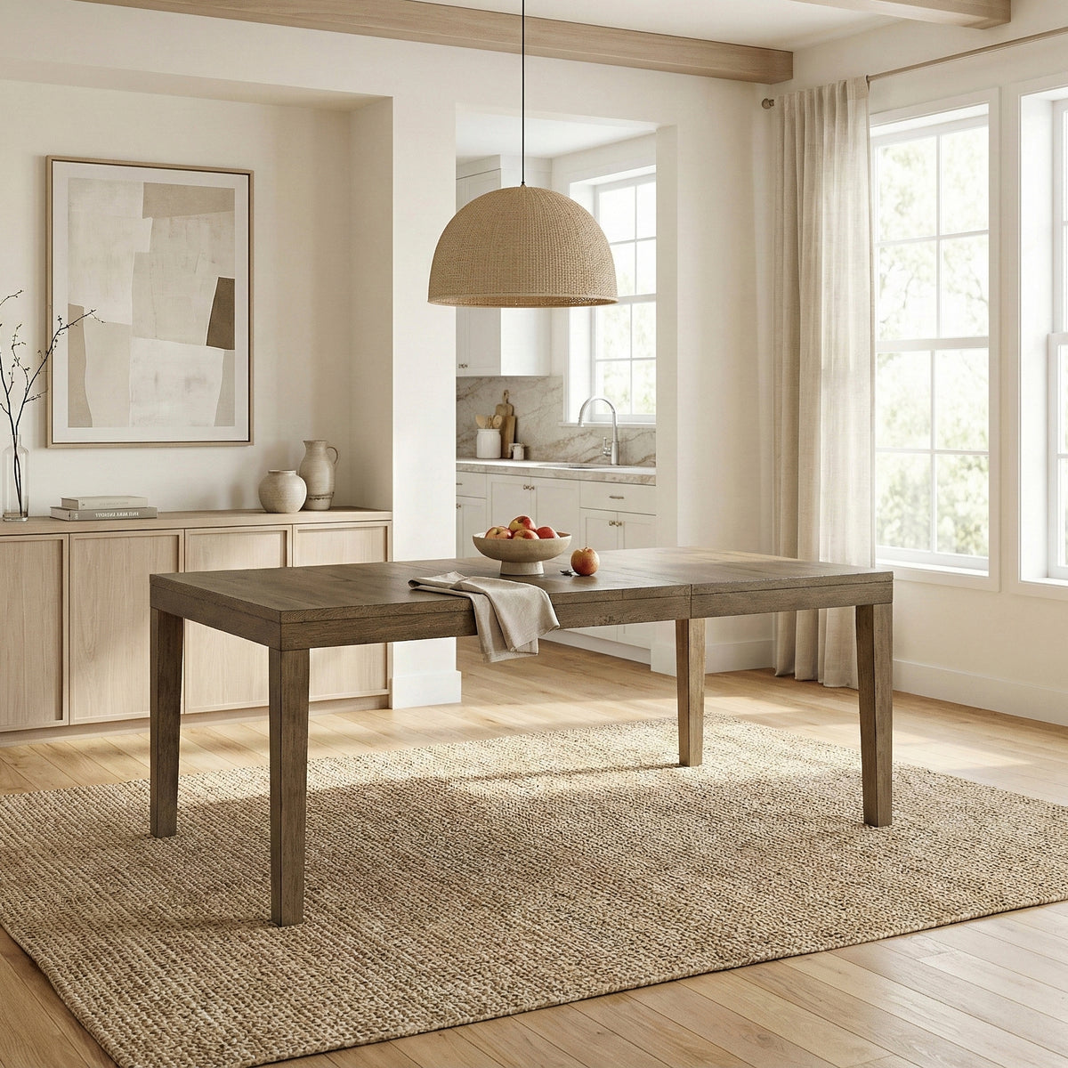 Matisse Brown 9-Piece 102" Extendable Dining Set from Homelegance - Luna Furniture
