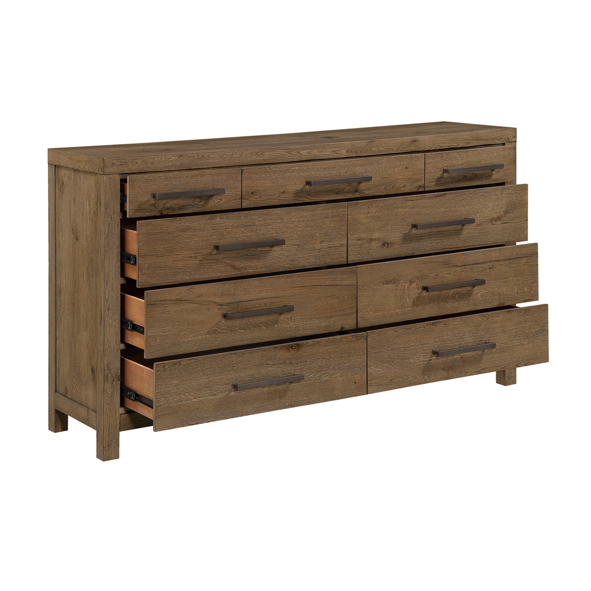 Matisse Brown 4-Piece Queen Panel Bedroom Set from Homelegance - Luna Furniture