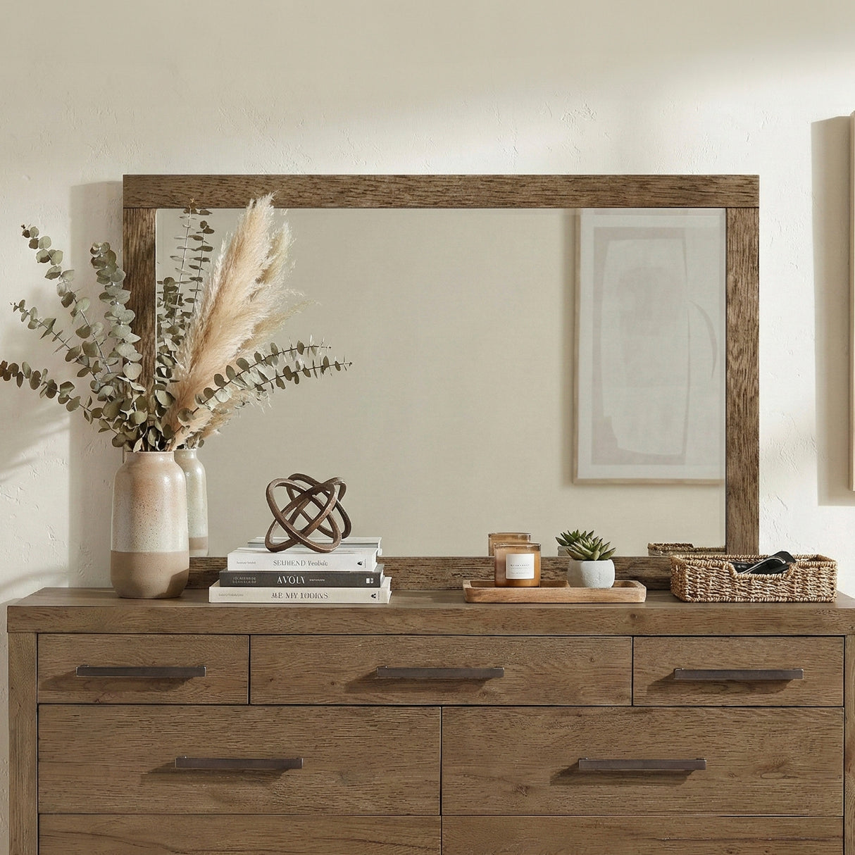 Matisse Brown Mirror from Homelegance - Luna Furniture