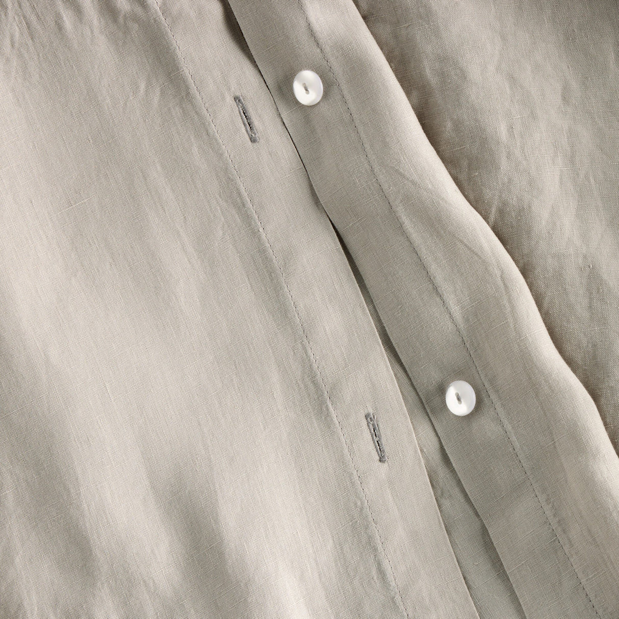 Sable Duvet Cover in Sable Light Grey from Four Hands - Luna Furniture