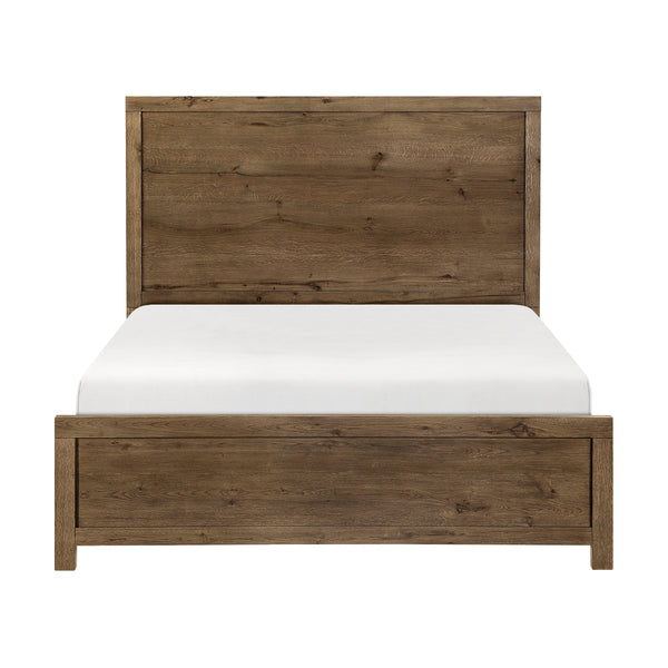 Matisse Brown King Panel Bed