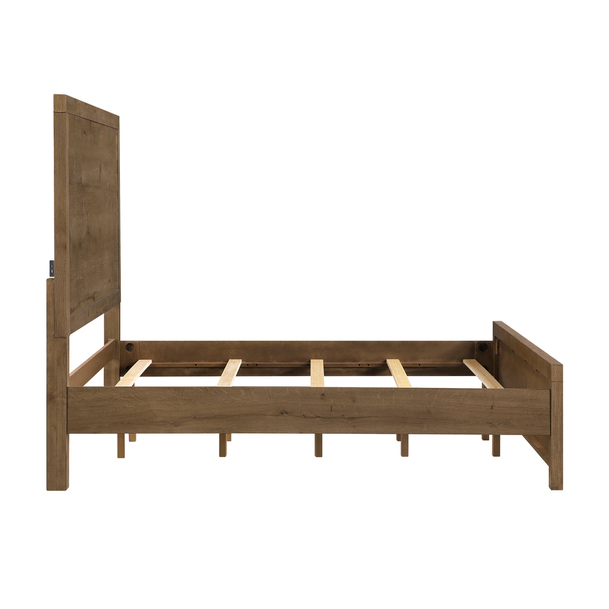 Matisse Brown 4-Piece Queen Panel Bedroom Set from Homelegance - Luna Furniture