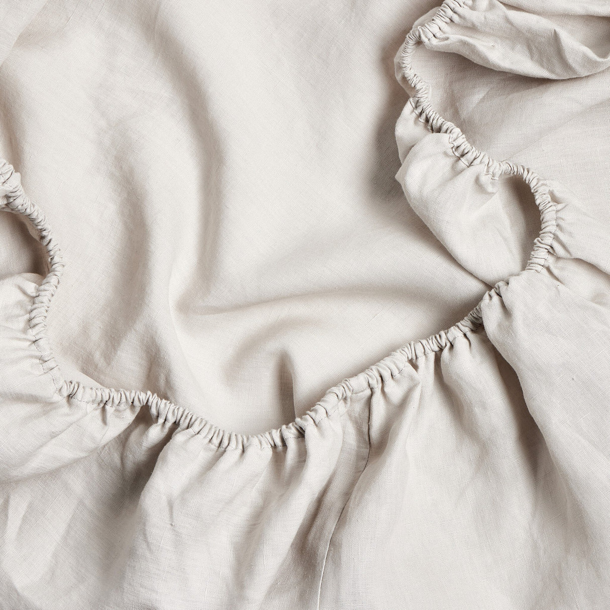 Sable Fitted Sheet in Sable Light Grey from Four Hands - Luna Furniture