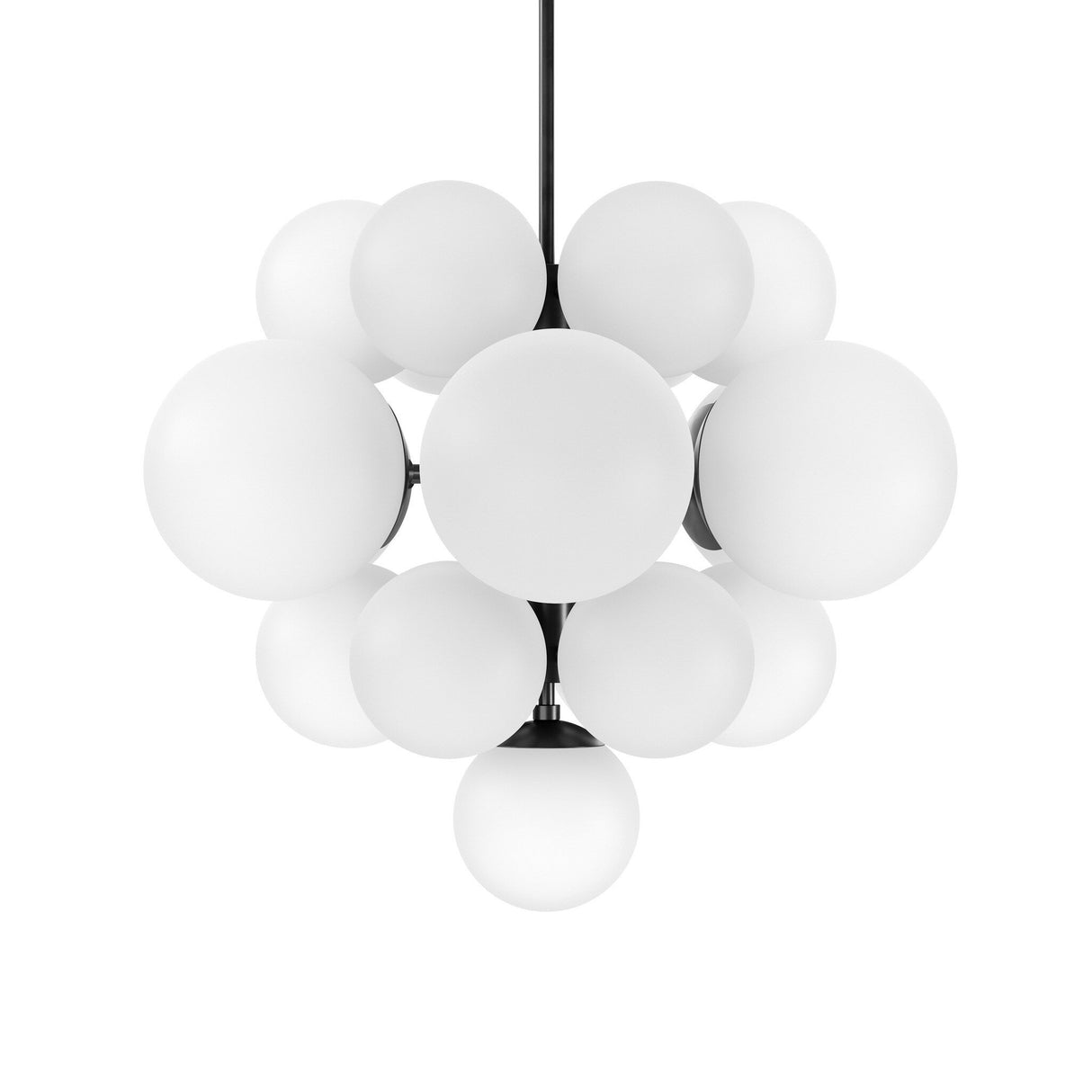 Nova Chandelier in Black Gunmetal from Four Hands - Luna Furniture