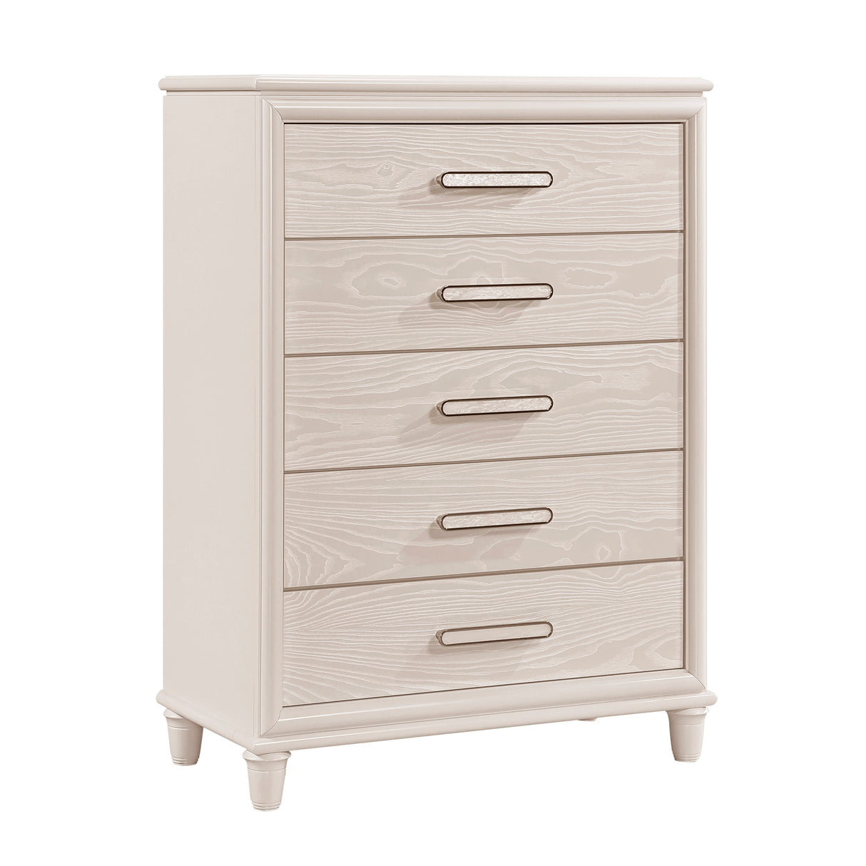 Lunaris Beige 5pc Set (QB+NS+DR+MR+CH) from Homelegance - Luna Furniture