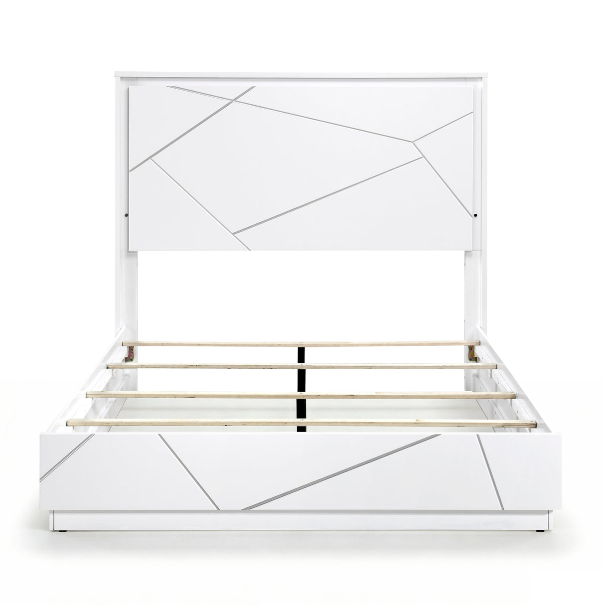 Orlo White 4pc Set (QB+NS+DR+MR) from Homelegance - Luna Furniture