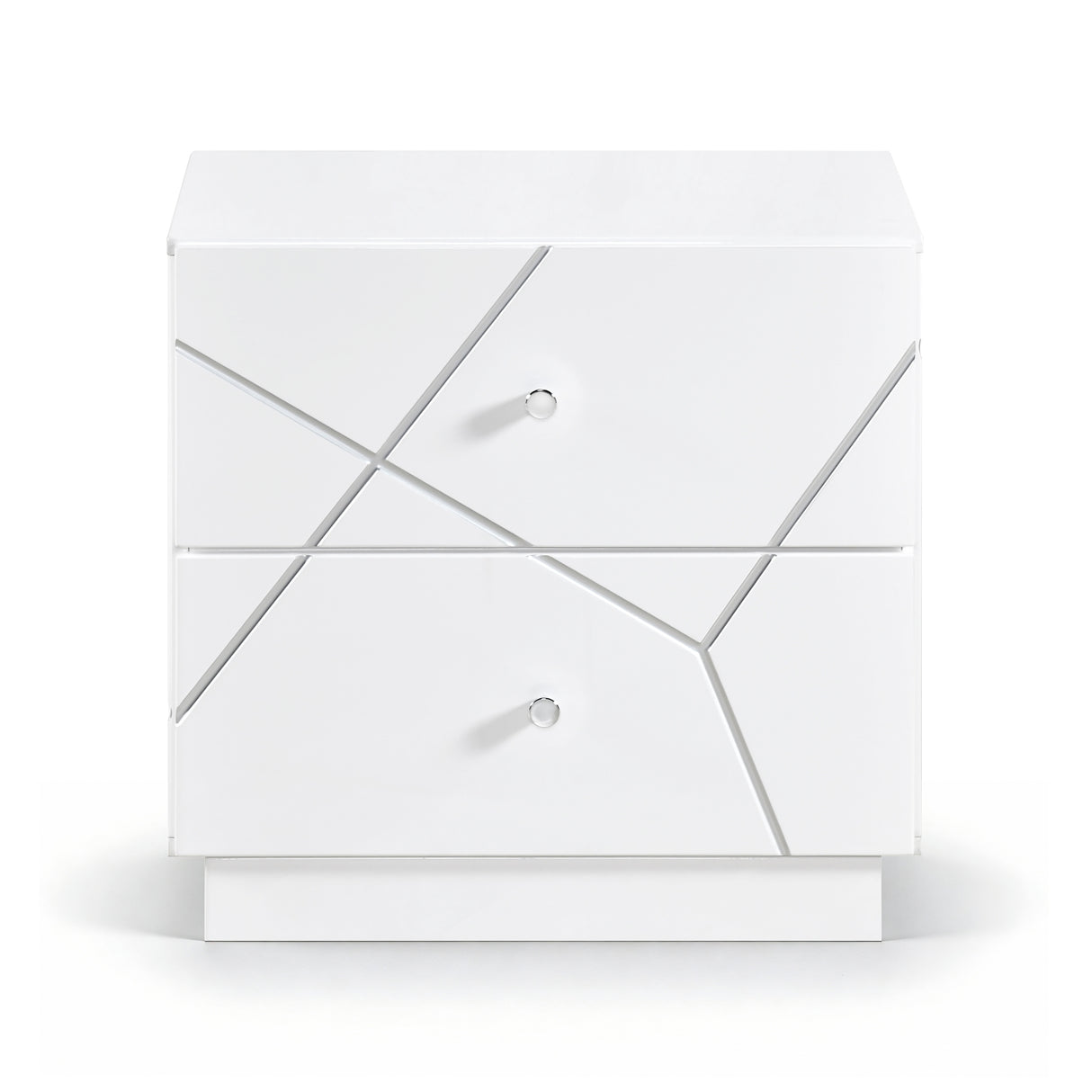 Orlo White 5pc Set (QB+NS+DR+MR+CH) from Homelegance - Luna Furniture