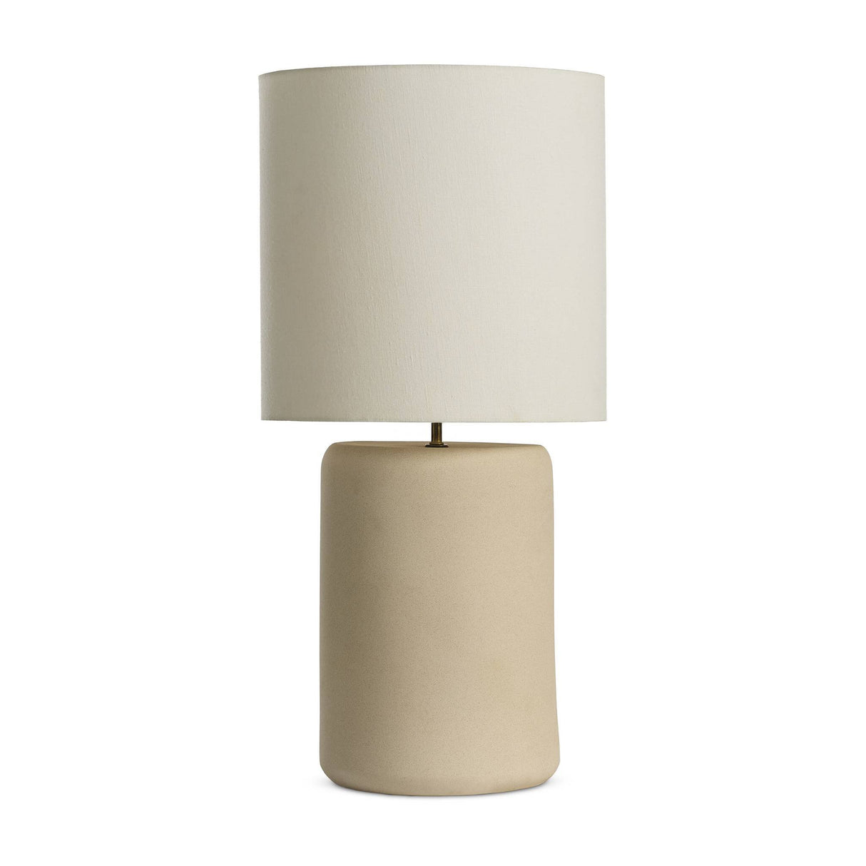 Sadia Table Lamp in Light Sand Ceramic from Four Hands - Luna Furniture
