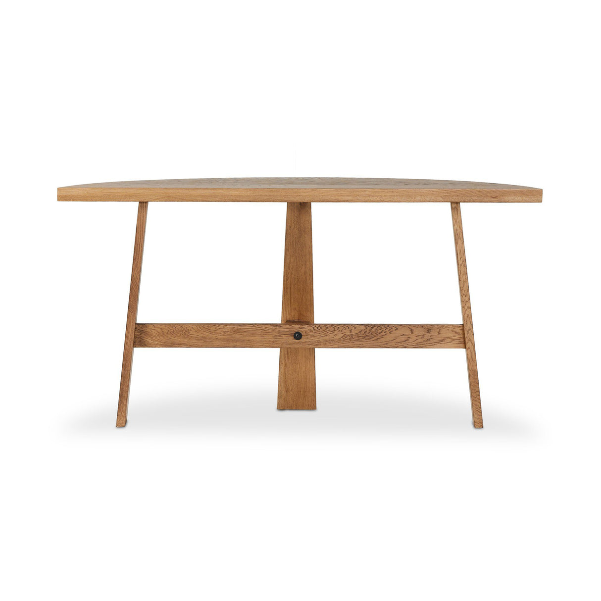 Fara Console Table in Light Brown Oak from Four Hands - Luna Furniture