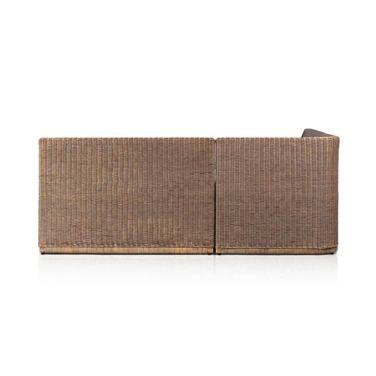 Senna Dining Banquette L-Shape in Broadway Dune from Four Hands - Luna Furniture