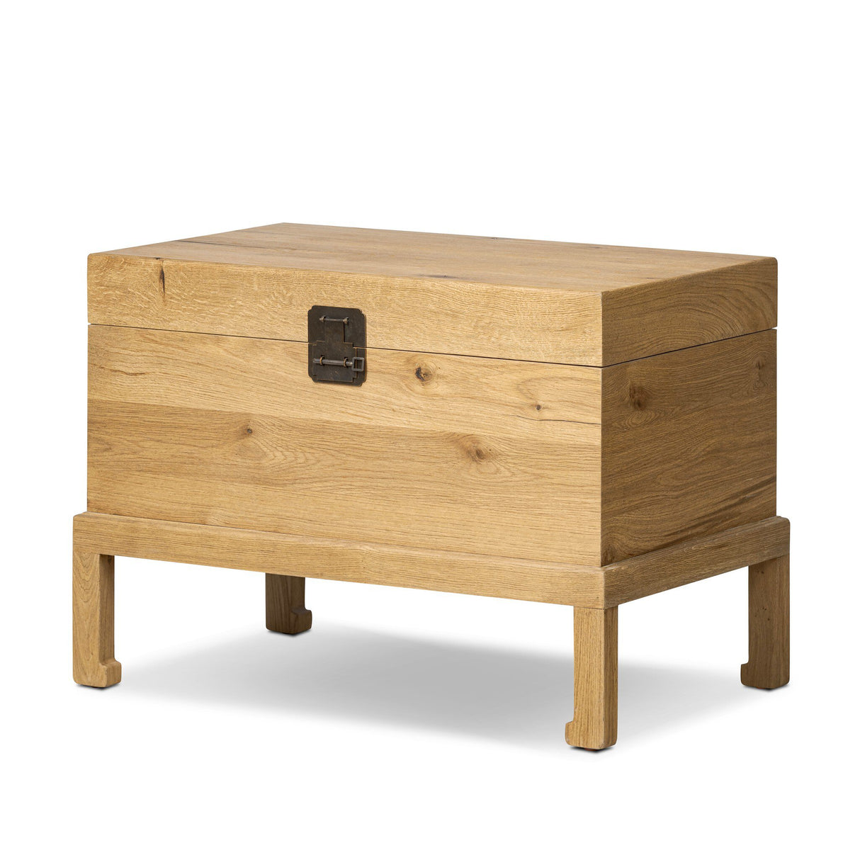 Alister Trunk in Light Toasted Oak from Four Hands - Luna Furniture