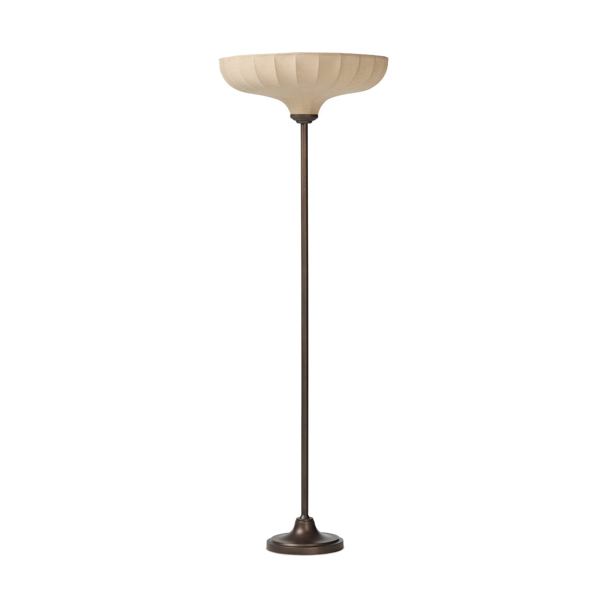 Winslet Floor Lamp in Light Oil Rubbed Bronze from Four Hands - Luna Furniture
