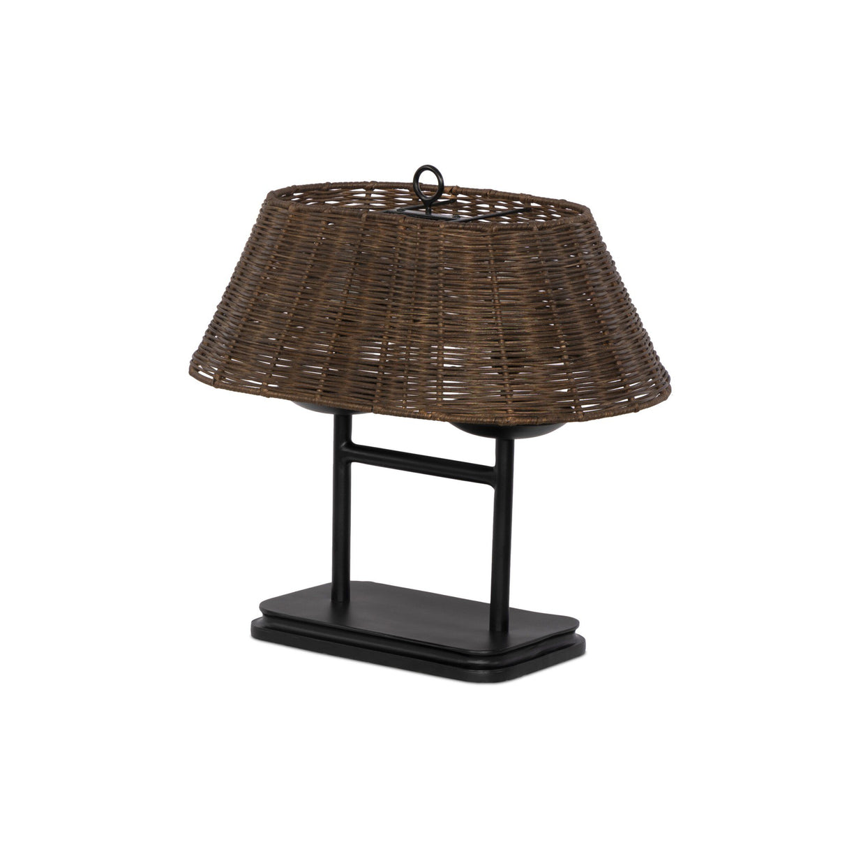 Harwick Table Lamp in Jet Black from Four Hands - Luna Furniture