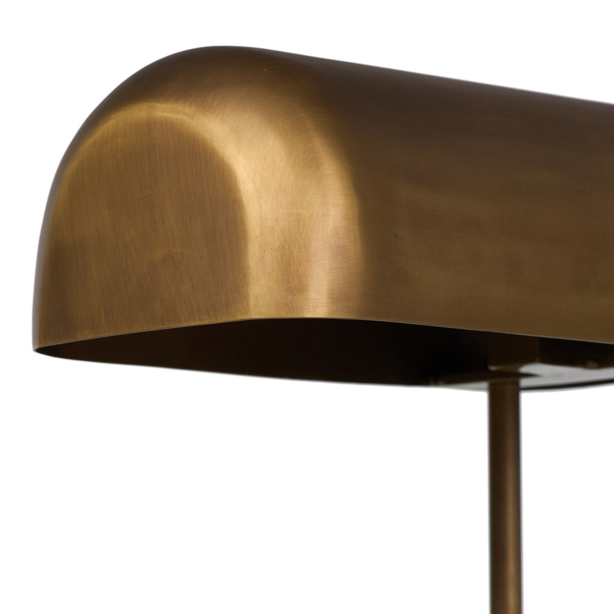 Merlin Table Lamp in Aged Antique Brass from Four Hands - Luna Furniture