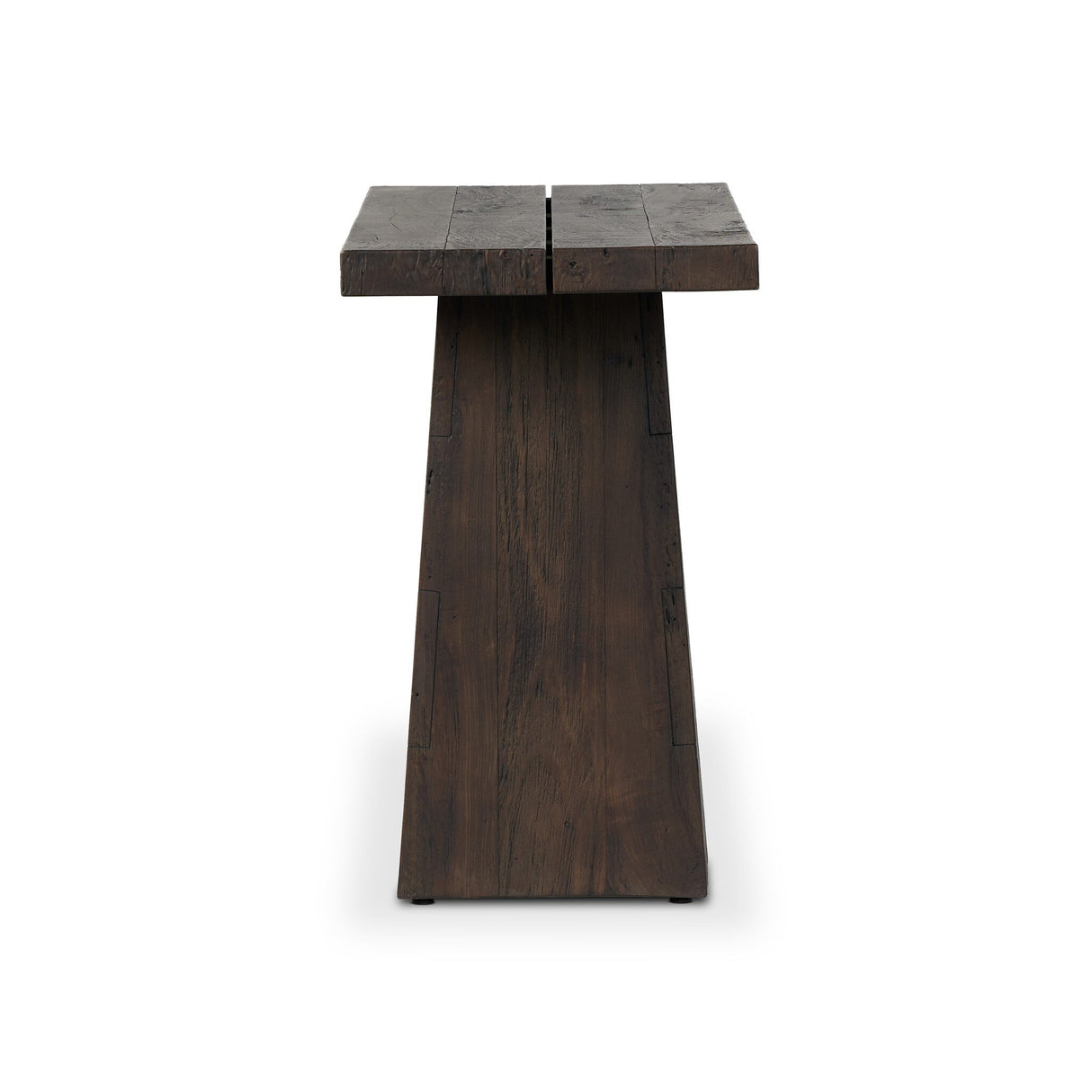 Atlas Console Table in Smoked Alder from Four Hands - Luna Furniture