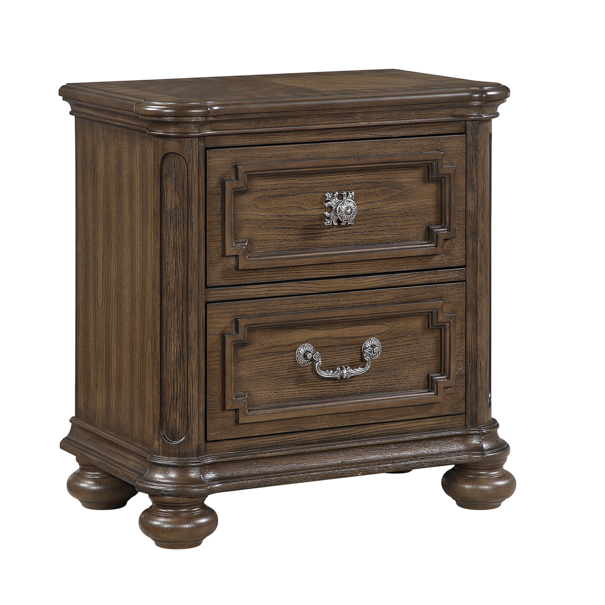 Ripple White Eastern King Bed from Homelegance - Luna Furniture