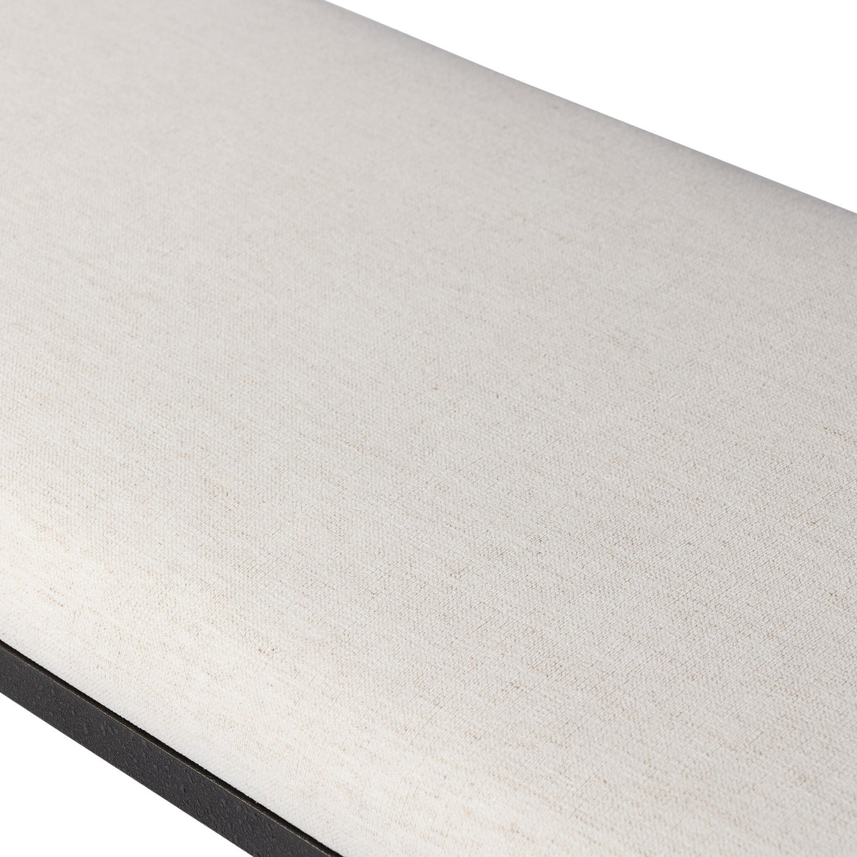 Jade Accent Bench in Crypton Nomad Snow from Four Hands - Luna Furniture