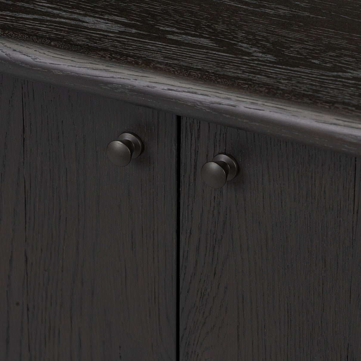 Salvador Sideboard in Smoked Black Oak Veneer from Four Hands - Luna Furniture